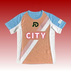 2526 फुटबॉल जर्सी की S-4XL फुटबॉल शर्ट सेट जर्सी स्पोर्ट्स टी शर्ट शहर कढ़ाई वाली लोगोजर्सी खिलाड़ी टीम - Product Image 2