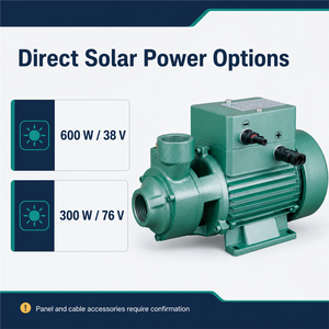 ปั๊มน้ำสะอาดพลังงานแสงอาทิตย์ QY QB60 600W DC พร้อมระยะส่งน้ำ 51 เมตร - Product Image 5