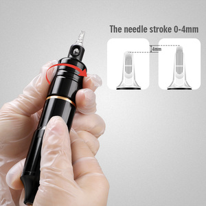 <span class=keywords><strong>Solong</strong></span> EM128 Pluma de Tatuaje Rotativa Profesional de Aluminio Aeronáutico, Motor Taiwanés de 10W, Carrera de 3.0mm, Cable DC5.5 para Tatuajes de Cejas y Corporales - Product Image 6