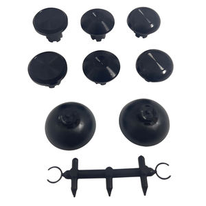 Kit de modification de boutons analogiques interchangeables pour manette PS5 EDGE, avec capuchons de joystick amovibles en métal et base en plastique - Product Image 5
