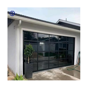 Vente en gros Télécommande pour porte de <span class=keywords><strong>garage</strong></span> en aluminium Perspective Portes de <span class=keywords><strong>garage</strong></span> isolées en verre - Product Image 3