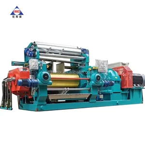 Factory Direct Sale Automatic Flip Material Rubber and Plastic PVC Mixer Machine Electric Heating Two Roll Rubber Warming Mill