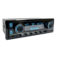 Autoradio lecteur MP3 intégré au tableau de bord avec RDS DSP Bluetooth, fonction mains libres et récepteur FM pour la plupart des véhicules