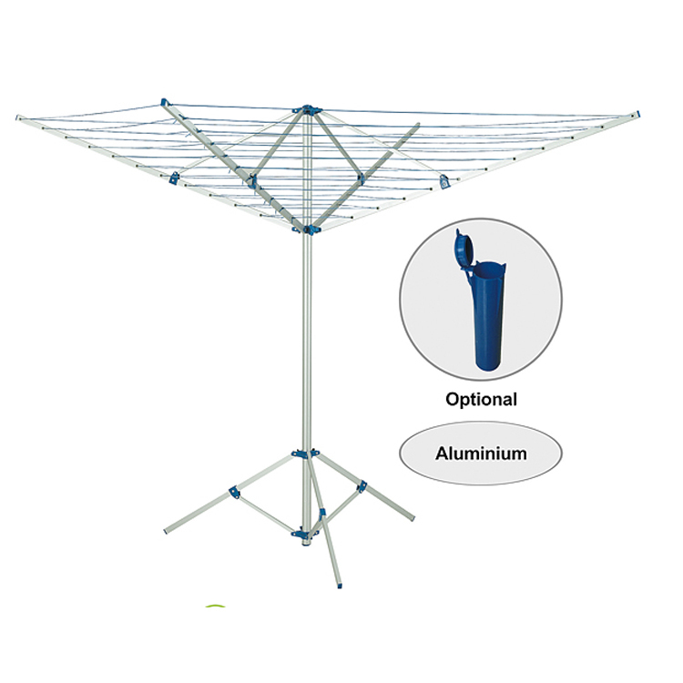 50M Foldable Aluminum Outdoor Standing Clothes