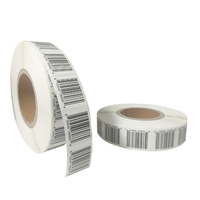 Rouleau d'étiquettes thermiques industrielles imperméables pour codes-barres, autocollants pour la logistique avec adhésif puissant et finition résistante à la déchirure