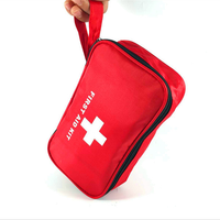 Trousse de premiers secours portable en tissu Oxford imperméable et durable pour l'extérieur, sacs à main pour fournitures médicales, soins d'urgence des plaies, usage domestique et camping