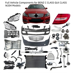 Parachoques Delantero <span class=keywords><strong>W204</strong></span> C250 para Black Series 2007-2016, Viga de Refuerzo de Parachoques con Recortes para Escape, Pieza Automotriz Atornillable - Product Image 1