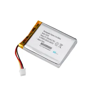 מפעל מחיר 103035 3.7v 1000mAh גלילי נטענת li יון ליתיום יון עבור GPS tracker