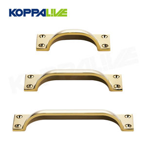 Koppalive Latón Dorado Muebles Cómoda Cajón Perillas Bin Taza Shell Tiradores Manijas de Gabinete de Cocina - Product Image 4