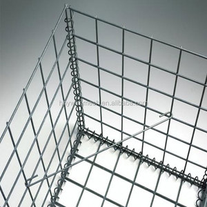 Kaynaklı Gabion istinat duvarları çelik hasır Gabion kutusu ve bahçe çit zarif taş kafes - Product Image 4