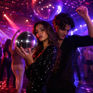 Boule à facettes disco intérieure personnalisable en verre écologique, grande taille (15cm/20cm/25cm/30cm/35cm/40cm), idéale pour la décoration de fêtes - Vente chaude - Product Image 3