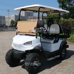 Carrito de Golf 2026, Nuevo Diseño, Eléctrico, para 4 Pasajeros, con Toldo y Cinturón de Seguridad, Certificado CE, para Turismo y Golf - Product Image 6