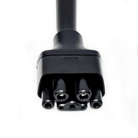 Adaptador Schuko OEM ODM Gen 2, Conector Móvil Universal con Cable TPE, Modelo S Y X, Conectores 3-EV, Adaptador NEMA NACS EU 16A