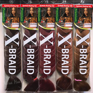 Mèches Tresses 82 pouces pré-étirées, <span class=keywords><strong>Cheveux</strong></span> synthétiques Jumbo pour tresses, Extensions africaines Ghana - Product Image 3