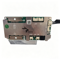 Sistema de Gestión de Baterías Inteligente JBD BMS 3S 4S 12V 20A 30A 50A 80A 100A LiFePO4 Li-ion con UART RS485 CAN y Placa PCB de Cobre de 3oz