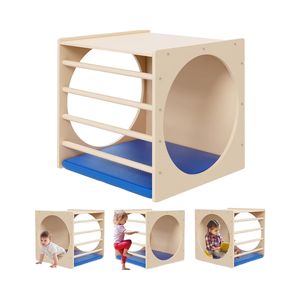 <span class=keywords><strong>Angolo</strong></span> Accogliente per Bambini 30 Pollici, Set di Lettura Montessori in Legno Massiccio con Cuscino, per Asilo Nido e Casa (Finitura Naturale) - Product Image 2