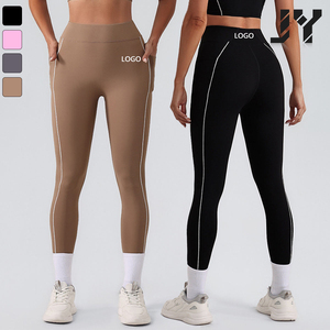 LAOCAO Legging Sport Femme Stretch Womens Gym Active Pants Yoga Full