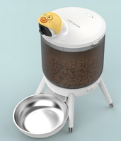 Distributeur automatique de nourriture pour animaux de compagnie intelligent USMILEPET avec caméra, 3L, WiFi, distribution programmée pour chiens et chats de petite taille, utilisation intérieure à domicile