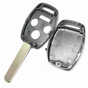 Với Logo <span class=keywords><strong>2</strong></span>/3/4 Nút Vỏ Bọc Chìa Khóa Xe Hơi Vỏ Bọc Fob Từ Xa Cho H-onda Civic Insight Ridgeline 2003 2008 2009 - Product Image 4