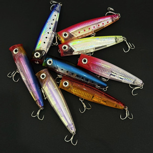Nuovo Arrivo Esche Artificiali Popper Topwater da 120mm <span class=keywords><strong>per</strong></span> Tonno GT, <span class=keywords><strong>Pesca</strong></span> <span class=keywords><strong>in</strong></span> <span class=keywords><strong>Mare</strong></span>, Lancio da Barca, Acqua Salata, con Effetto Splash e Rattling - Product Image 6