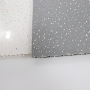 Paneles de Pared de <span class=keywords><strong>PVC</strong></span> con Diseño de Mármol Moderno, Ecológicos, Impermeables, Revestimiento de Pared Integrado para Baño, Instalación Rápida para Uso Doméstico - Product Image 4