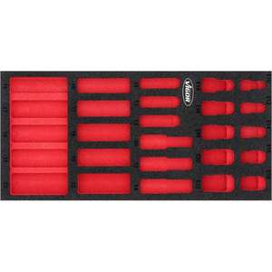 VIGOR-Inserto de espuma blanda para V7323 (vacío)-EAN 4047728073233 TALLERES DE ROLLING BANDEJAS VACÍAS DE TALLERES- - Product Image 1