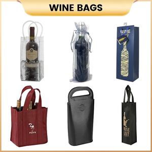 Sac isotherme portable et durable pour deux bouteilles, sac à vin pour pique-nique, sac isotherme pour 2 bouteilles pour les voyages ou les pique-niques - Product Image 2