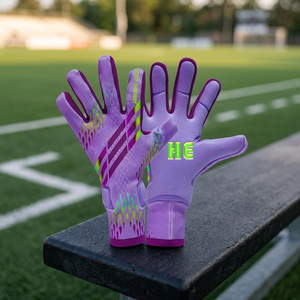 Gants de gardien de but de football personnalisés en grandes quantités Gants de gardien de but avec logo personnalisé pour équipement de sport - Product Image 2