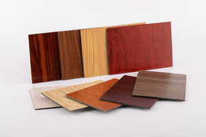 Panneau composite en aluminium 4x8 ACP ACM avec finition bois, façade murale extérieure, panneau Alu Cobond, revêtement métallique, <span class=keywords><strong>prix</strong></span> - Product Image 2