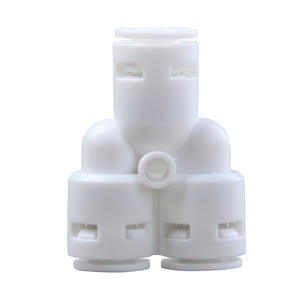 Conector en T de Conexión Rápida Tipo Y de 2 Puntos 444, Accesorios para Máquina de Agua Potable Directa, Conector para Purificador de Agua, Piezas para Purificador de Agua - Product Image 2
