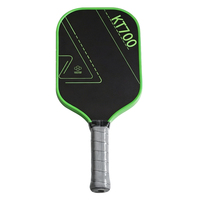 Raquette de pickleball Guanlin-25 FC KT700 en fibre de carbone synthétique, 16 mm, sans bordure, pour entraînement, haute qualité, divertissement en plein air, personnalisable