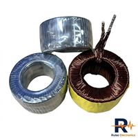 Transformador de Potencia de Alta Corriente con Núcleo de Hierro en Forma de Anillo y Bobina de Doble Entorchado Nanocristalino