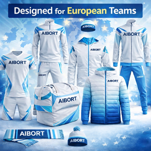 Uniforme Completo de Fútbol Aolan, Sistema de Uniformes para Partidos, Entrenamiento y Viajes, Uniforme de Fútbol Personalizado para Ligas Europeas - Product Image 1
