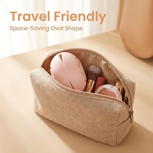 Support de rangement compact pour éponge de maquillage en silicone ventilée, séchage rapide, anti-moisissure, pour voyage - Product Image 4