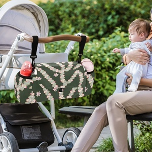 Sacs à langer multifonctionnels hawaïens Puakenikeni, organiseur de poussette de voyage, personnalisables avec faible MOQ - Product Image 6