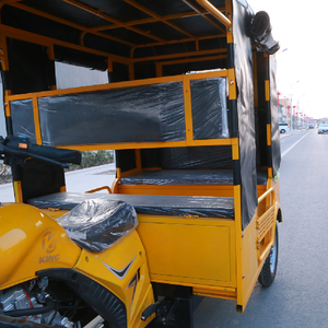 Motorized Tricycle <b>Gasoline</b> Passenger Tricycle 6 Seats Engine Moto Taxi for Africa Urban Passenger Transport - Product Image 6