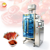 Machine d'emballage verticale entièrement automatique ORME pour sachets de pâte de nourriture pour chats