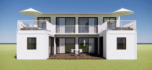 Soluzione innovativa per ufficio realizzata in acciaio e pannello Sandwich resistente e personalizzabile eco-friendly per la casa del contenitore - Product Image 5