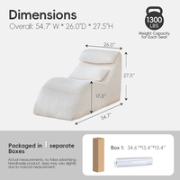 Yoga Vakuumkomprimiertes Sofa OEM-Fabrik Luxus-Cloud-Couch Modulares Ecksofa ODM Knochenloses L-förmiges Schlafsofa in einer Box