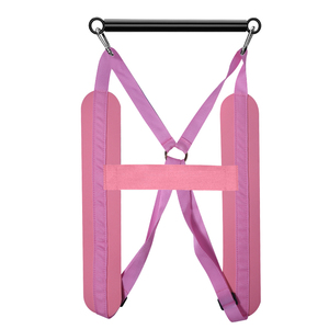 SM Fun Chaise d'entraînement équestre en tube de fer et acier durable, pour jeu de rôle adulte, mobilier sexuel de bondage - Product Image 1