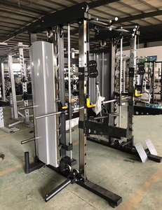 Attrezzatura Fitness Commerciale per Uso Domestico, Macchina Multifunzionale per Allenamento di Forza con Smith Machine - Product Image 4