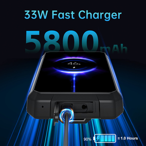 Smartphone 8849, écran LCD 4,3 pouces, Octa Core, LTE/GSM, Android 13, lampe de camping, appareil photo principal 100MP, 12/256 Go, batterie 5800 mAh, Tank Mini - Product Image 3