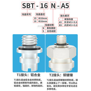 Batterie au lithium de remplacement pour ventouse à vide multi-trous à fond plat AIRB Industry New Energy avec buse SBT16N/WS-M5F - Product Image 4