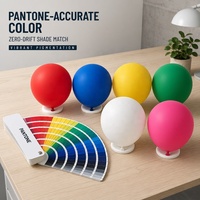 Distributeur de ballons en latex mat standard, couleur pastel macaron, pour décoration d'anniversaire, de mariage, d'événements et de fêtes, gonflables à l'hélium ou à l'air