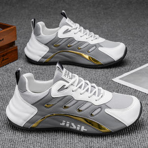 फैशन डिजाइनर पुरुषों के स्नीकर्स आकस्मिक चलने और चलने वाले जूते जाल में लुभावनी विरोधी पर्ची जूते - Product Image 3