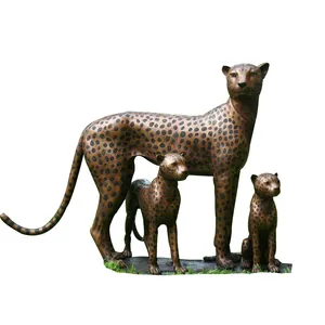 Cheetah Statue - 3 For Sale on 1stDibs  vintage cheetah statue, cheetah  statue, large, cheetah statue large