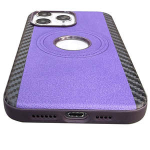 Nueva Funda Magnética Moderna para <span class=keywords><strong>iPhone</strong></span> 16 15 Pro Max, Protector de Cuero PU a Prueba de Golpes, Cubierta Trasera para Teléfono - Product Image 4