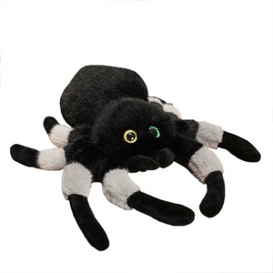 Portachiavi Peluche Personalizzato a Forma di Ragno con Zampe Colorate e Occhi Grandi per Decorazione Zaino Bambini e Ragazze - Product Image 1