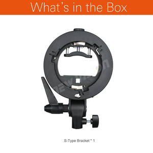 Godox-soporte tipo S, Bowens S, para Speedlite, Flash, Snoot, Softbox, panal de belleza - Product Image 2