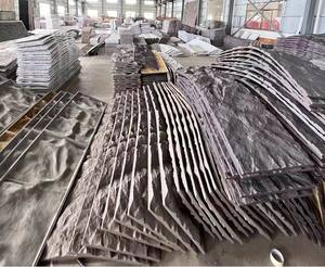 2400*600mm PU Faux <span class=keywords><strong>Pierre</strong></span> <span class=keywords><strong>Pierre</strong></span> Grand Artificiel Faux <span class=keywords><strong>Pierre</strong></span> Peau Placage Panneau Mural 100mm Façade PU Revêtement Extérieur - Product Image 3